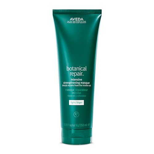 Aveda Botanical Repair Intensive Strengthening Masque Light, reparierende Haarmaske, tiefenwirksamer Conditioner, entwirrt, macht feines bis mittleres Haar geschmeidig, zu 98% natürlichen Ursprungs*