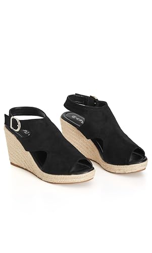 Image of CITY CHIC WIDE FIT Mystic Wedge