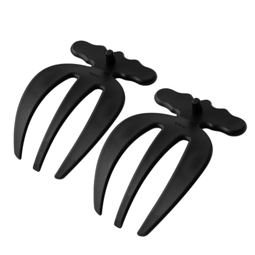 Posate per insalata – artigli, posate per insalata in plastica, posate per insalata, artiglio per insalata, set da 2 pezzi con superficie liscia, per insalata, pasta e frutta