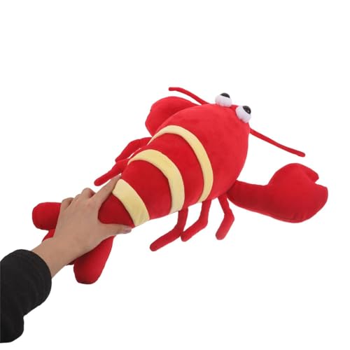 Coussin homard en peluche UKCOCO 60 cm oreiller moelleux