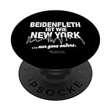 beidenfleth hafen PopGrip mit Austauschbarem Deckel; tauschen Sie ihr PopTop für ein anderes Design aus oder entfernen Sie es vollständig um kabellose Ladefunktion zu ermöglichen. (Nicht kompatibel mit Apple MagSafe kabelloses Ladegerät oder MagSafe Wallet).