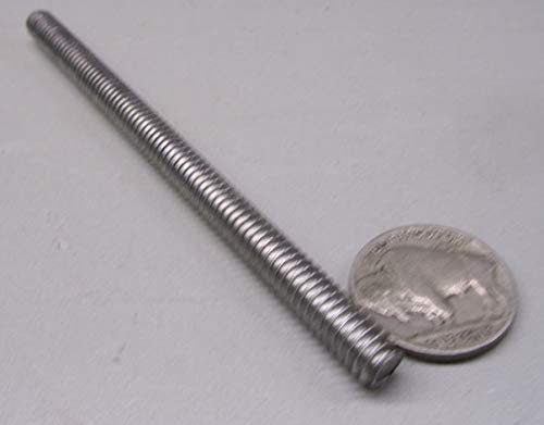 Aluminum Fully Threaded Rod RH 1/4"-20 x 4.0 Length 10 Pcs