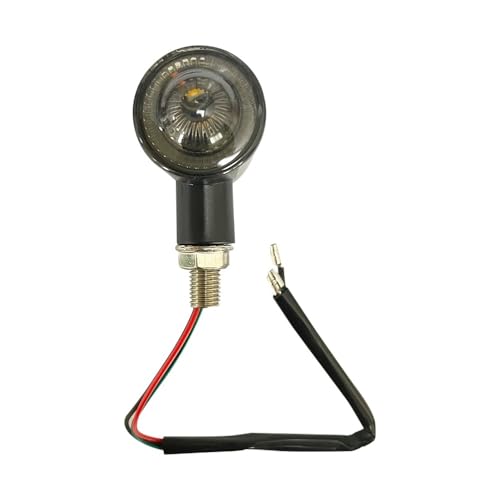 Clignotants de moto double couleur au design rétro élégant avec feux de freinage intégrés - 3