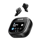 Cearvol Wave Hearing Amplifiers for Adults with Bluetooth Easy Touchscreen Control Rechargeable AUX-IN Remote Capture App Controlled Support iOS & Android (Midnight)