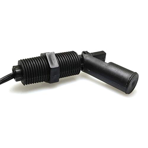 Sqxbk Water Pool Level Sensor 3Pcs Aquarium Tank Side Mounted Horizontal Liquid Float Switch Black #TOP2