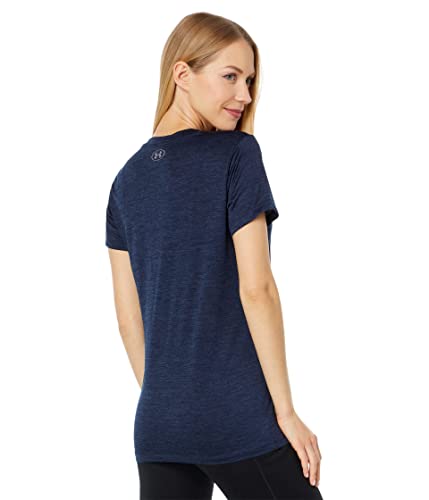 Image of Under Armour Womens Tech V-Neck Twist Short-Sleeve T-Shirt