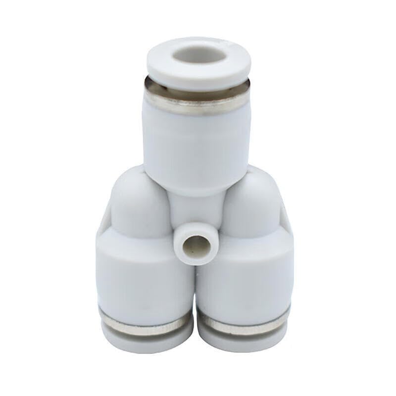 Connecteur à changement rapide PY8 en Y pour tube de diamètre égal 8mm (Lot de 4)