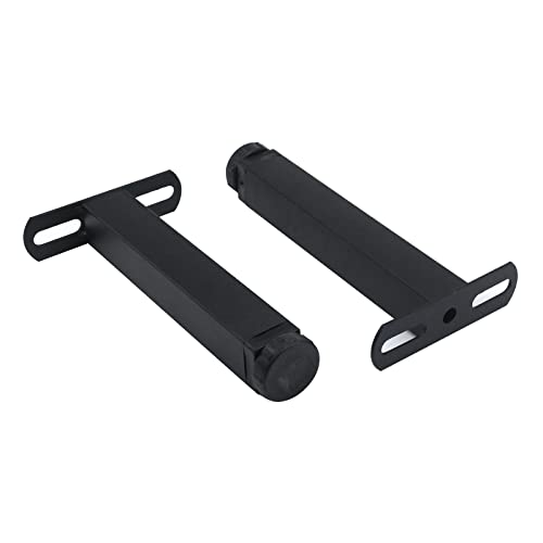 My Mironey 4Pcs Metal Adjustable Height Bed Furniture Legs Black Square Bed Frame Support Leg Heavy Duty Center Frame Slat Support Foot For Wooden Slats And Mattresses, Sofa Furniture Leg(8" Height) #TOP2