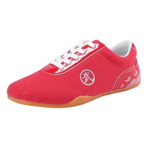 Kraftpaid Zapatos De Taichi Kung Fu,Deportes Casuales Kung Fu Zapatos,Zapatillas De Taekwondo Antideslizantes,Lona Transpirable,Resistentes Al Desgaste,para Principiantes,Adultos,NiñOs