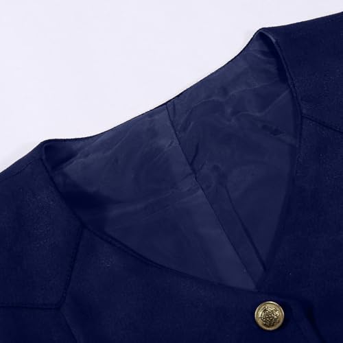 Boys Western V-Neck Sleeveless Button Vest Casual Cowboy Outfit for Outdoor Beer Festival Summer Spring4