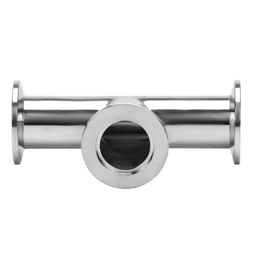Image of DERNORD KF-25 Tee 3 way Vacuum Fittings Stainless Steel 304 Pipe Fittings