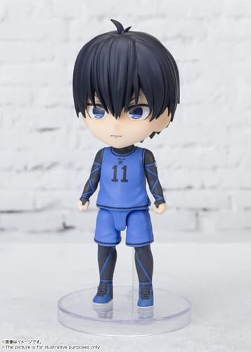 Tamashii Nations Bandai Blue Lock - Yoichi Isagi, Spirits Figuarts Mini Action Figure