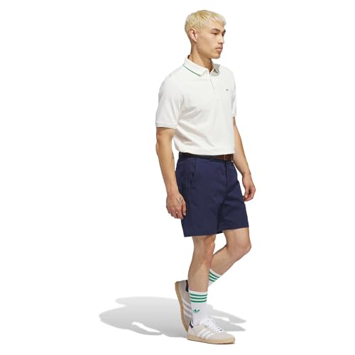 adidas Twistknit Trefoil Short Sleeve Polo L