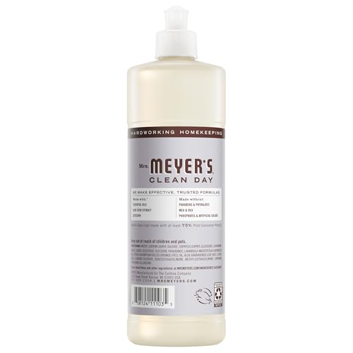 Image of Mrs. Meyer's Clean Day, Liquid Dish Soap, Lavender Scent, 16 Ounce