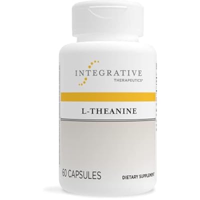 Integrative Therapeutics Bundle with Cortisol Manager, 30 Tablets & L-Theanine, 60 Capsules - Cortisol Manager for Stress Support with Ashwagandha* - L-Theanine to Support a Relaxed State*