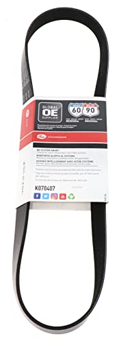 Courroie Gates K070407 pour stopper les sifflements moteur