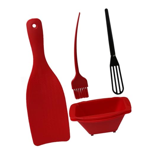 Professional Hair Color Applicator Set Multiple Size Paddles Materials for Precise Salon Grade Application Coloring Palette Set 