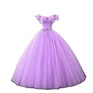 Datangep Women's Lace up Ball Gown Long Quinceanera Dress with Pleated Straps