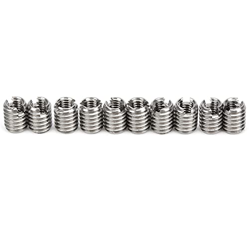 Porca de Reparo, Ferramenta de Conversão de Rosca de Manga de Aço Inoxidável, 10pcs Reduzindo Soquet