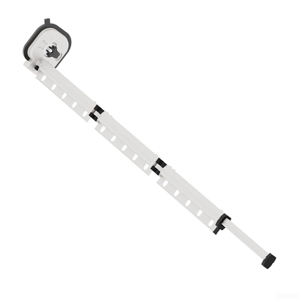 Barre de douche pliable et réglable sans perçage pour salle de bain