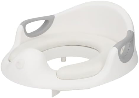 Generic Kids Soft Potty Training Toilet Seat Non Slip with Handles For Home Travel Use For Boys Girls Plastic 12.4x13.8in - 2