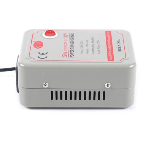 Transformador de tensión de 230 V a 110 V, convertidor DE,500 W, convertidor