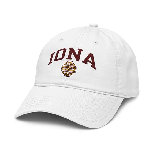 Gorra ajustable oficial Iona Gaels blanca miniatura 1