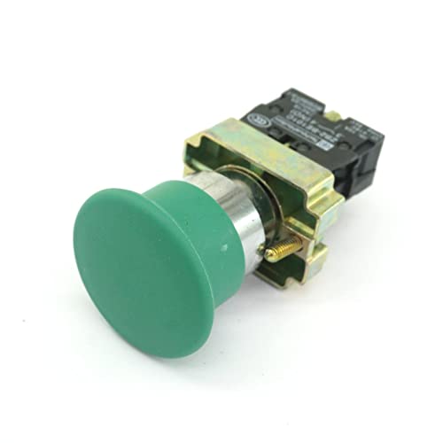 Commutateur XB2BC31C 1 NO bouton-poussoir vert champignon pour commande industrielle - 3