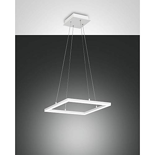Barre LED dimmable suspendue haut de gamme FABAS LUCE 39W Smart Blanc