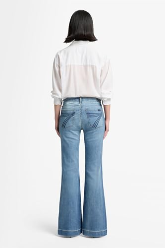 7 For All Mankind Women's Luxe Vintage Dojo Wide Leg Trouser Jeans4