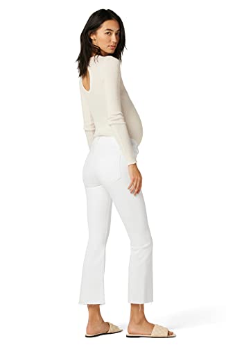 Hudson Jeans Women's Nico Mid Rise, Maternity Bootcut Jean, White #TOP5