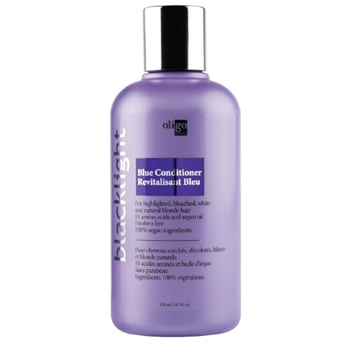 Matrix Brass Off Blue Conditioner - Tones and Removes Brassy Orange Undertones, Pigmented Conditioner For Color-Treated Hair and Lightened Brunettes, Vegan