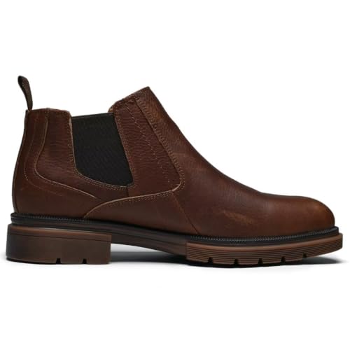 Image of Arkbird Chelsea Boots for Men Genuine Leather Oxford Casual and Formal Ankle Dress Boot
