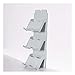 XBCDX 3PCS SchuhregalOrganisatoren Tragbarer Schuhablage-Organizer-Turm, modulares Schrankregal zur Platzersparnis mit Tür zur Aufbewahrung von Schuhen (Farbe: blau)