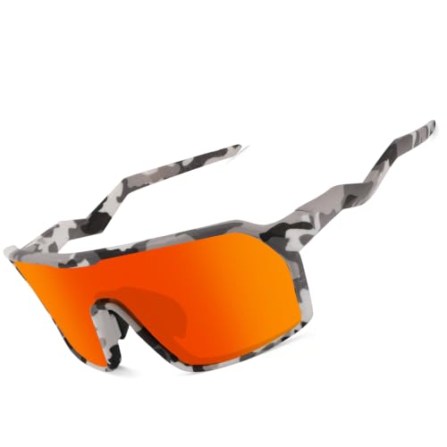 Image of BIRCEN Polarized Baseball Sunglasses for Sports: TR90 Lightweight Running Sunglasses Cycling Glasses for Outdoor Runners MTB