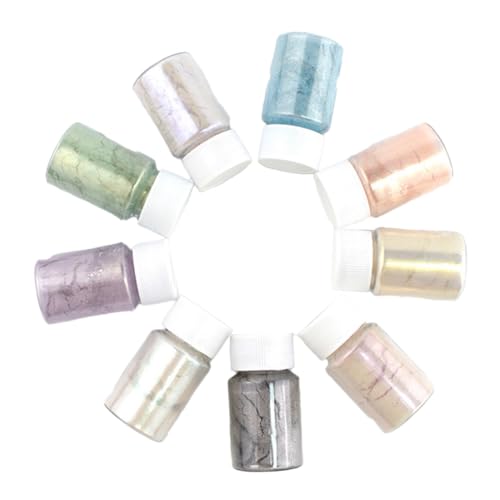 Operitacx 1 Juego Polarizador Tinte De Jabón Brillantina Brillo Para Gel Bio Brillo Spray De Brillo Tinte De Ropa Negro Kit De Teñido Anudado Equipo Teñir Polvo De Mica El Plastico 9 Piezas