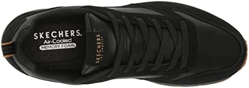 Skechers Men's UNO-STACRE Sneaker, BBK, 9.5 | Image 4