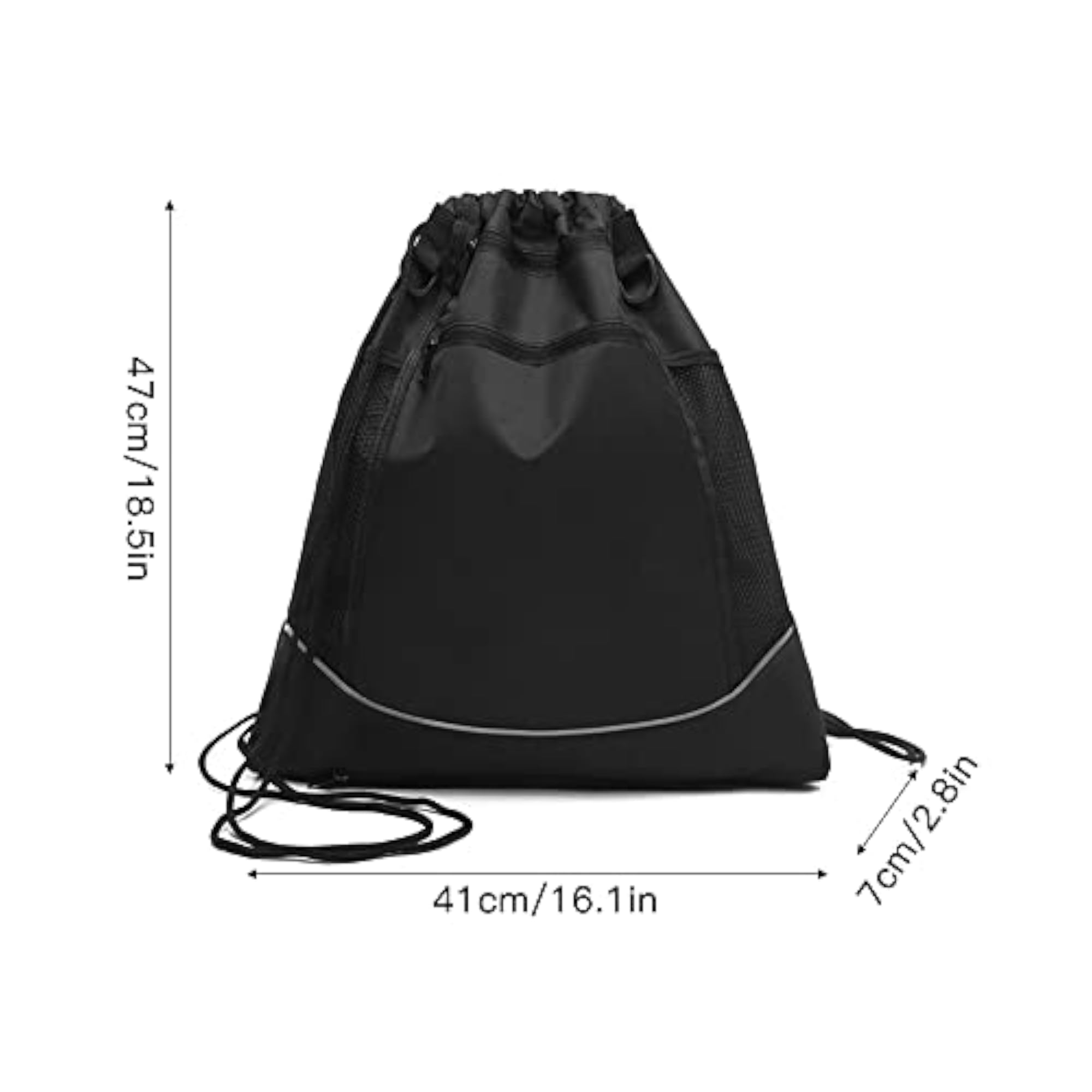 Drawstring Backpack Water-Resistant Basketball Bag
