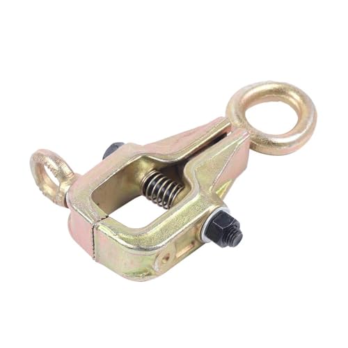 Heavy Duty Self Tightening Pull Clamp, 5 Ton Auto Body Repair Tool, 11023 lbs Straight Pull Steel Car Frame Straightening Clamp for Collision Repair, Dent Removal, Body Shop Use