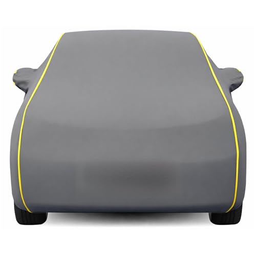 Image of Kayme Premium Grey Ciaz Car Cover Waterproof for (All Models & Variants - Petrol, Diesel, CNG & EV) |Speacially Custom Fit with Mirror Pockets |All-Weather Protection - Outdoor Car Body Cover