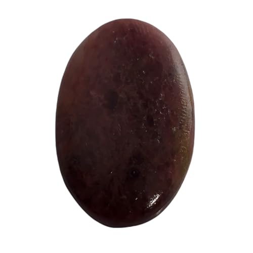 Rubis naturel 38x23x6mm cabochon ovale pierre précieuse en vrac LCAB-1828