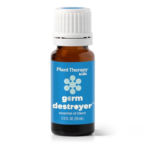 Image of Plant Therapy Kids Destroyer Essential Oil Blend - Support Blend for Kids 100% Pure, Undiluted, Natural Aromatherapy, Therapeutic Grade 10 mL (1/3 oz)