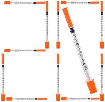 1ml 30G Syringe with Needle - 20 Pack 5/16