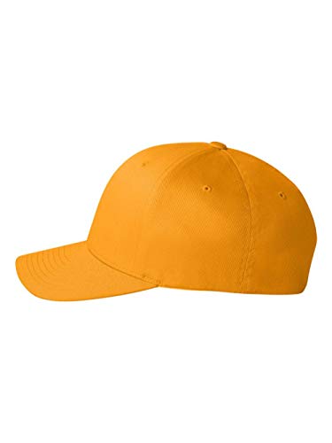 Flexfit, Passgenaue Kappe für Herren, Athletic Baseball, goldfarben, Größe L-XL