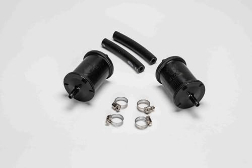 Stellar Automotive Group 5/16" Magnetic Inline Filter Kit w/Hose & Clamps Universal