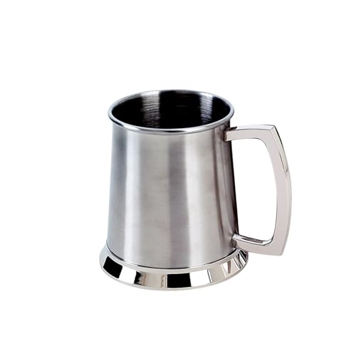20 Oz. Bright Stainless Steel Tankard
