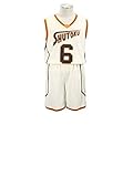 Mtxc Men's Kuroko no basuke Cosplay Midorima Shintaro #6 Jersey 1st Size S-Plus Beige