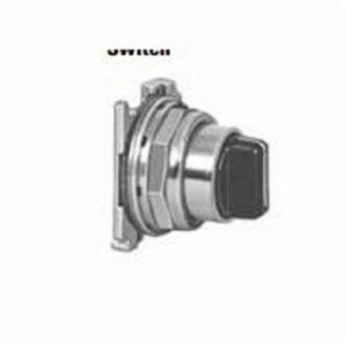 Cutler-Hammer 10250T Heavy Duty Selector Switch Operator with Cap, 30.5 mm, Lever Operator, 2 Positions, Black