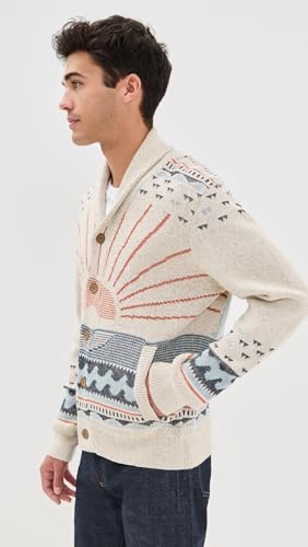 Faherty Men's Cardigan Sweater4