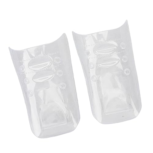 Estink Barber Shoes Cover, 1 Pair of Silicone High Transparent Hair Stylist Shoes Cover Reusable Odorless Haircut Shoes Cover for Indoor Salon Beauty Hair Stylist Hairdressing